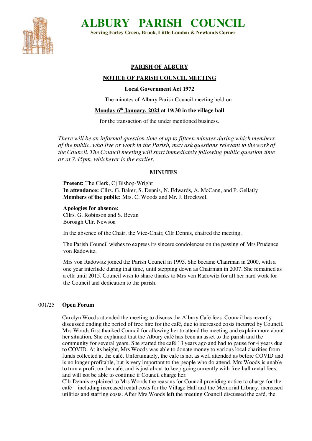 202501 – APC Minutes January 2025