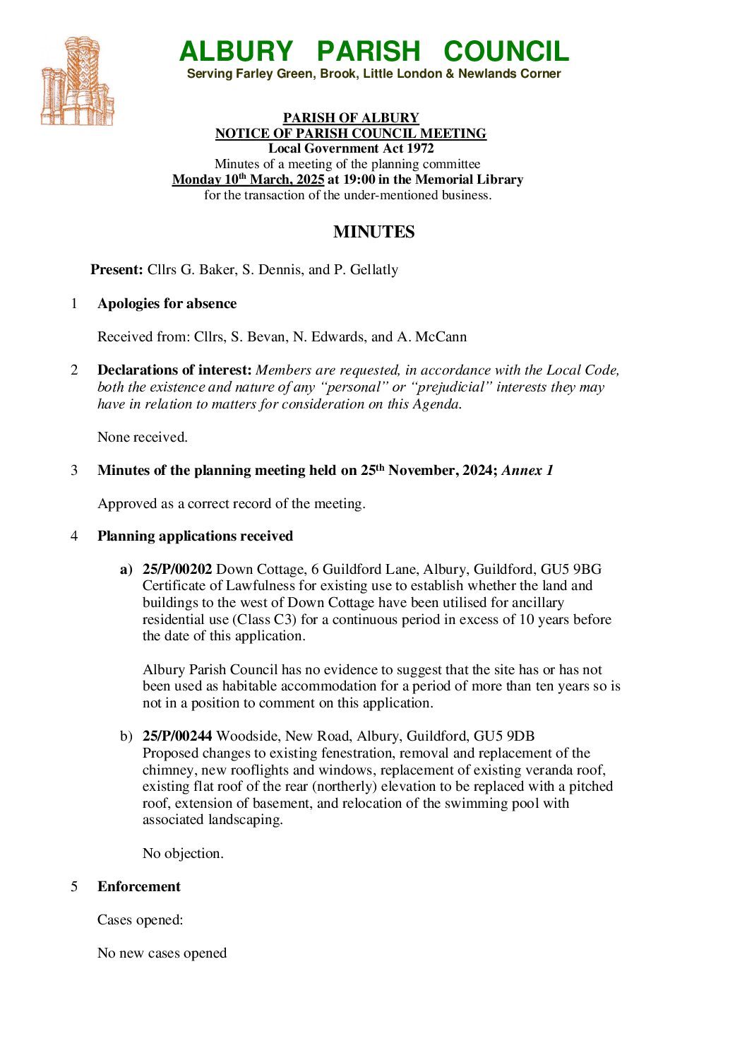 20250310 – APC Planning Meeting Minutes 10th March 2025