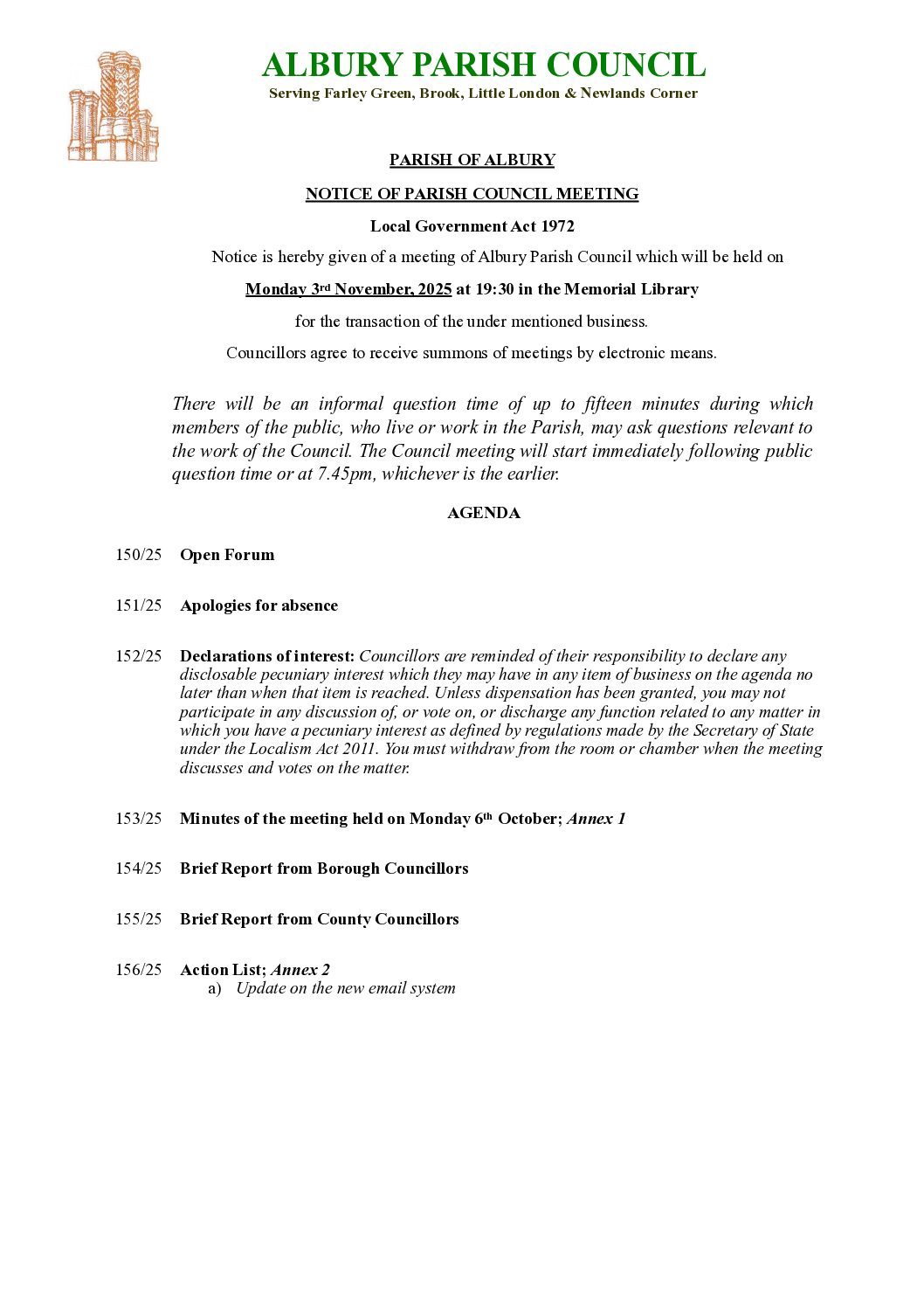 202511 APC Agenda November 2025